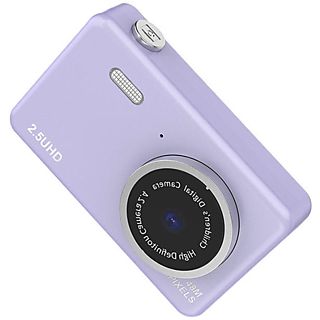 Cámara digital - SYNTEK HD Digital Camcorder 48 Megapixel Professional Campus Home Travel Portable Card Camera, 5 megapixel, morado