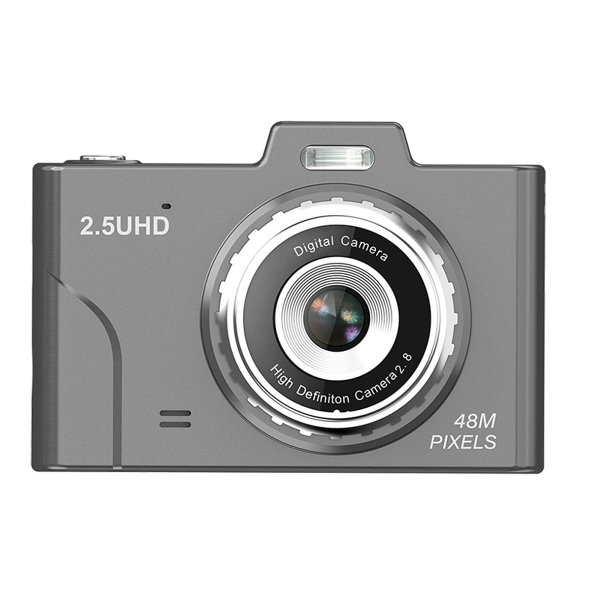 Studentenkamera Schwarz 48M HD-Doppelkamera Schwarz- Digitalkamera SYNTEK Kamera Foto Digitalkamera Video