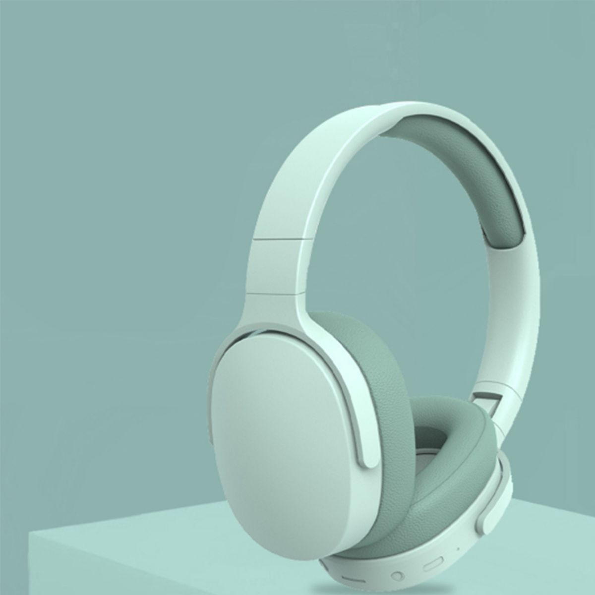 KINSI Kopfhörer Bluetooth-Headset, grün kabelge Kopfhörer Bluetooth Over-ear bunden/wireless Kopfhörer