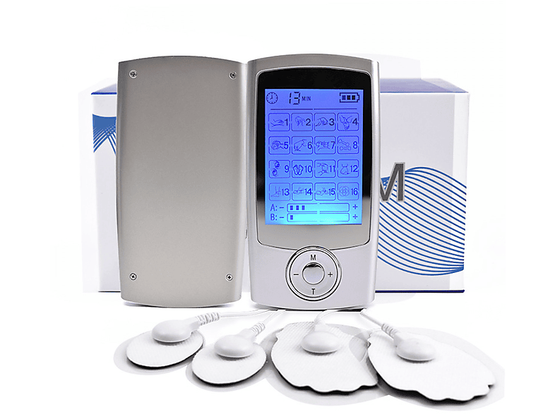 INF TENS-Gerät EMS-Muskelstimulator mit 16 Massagemodi Massagegerät | home