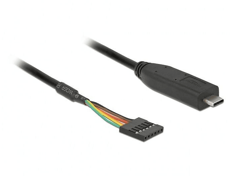 USB DELOCK Kabel, Schwarz 63947