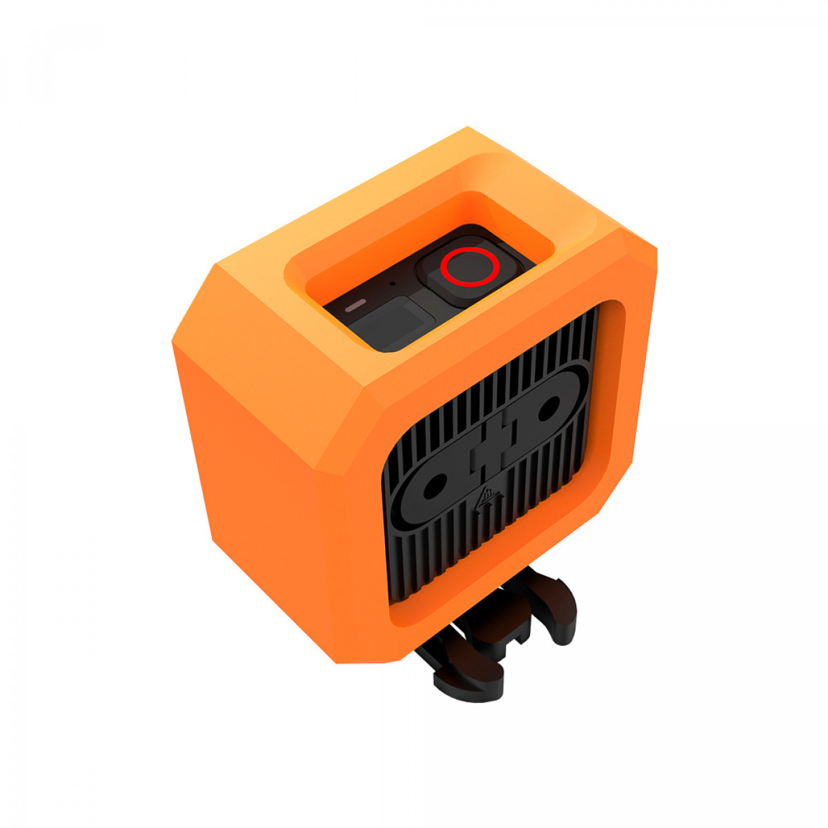 INF EVA-Schwimmkoffer für Actionkamera Schutzhülle, orange