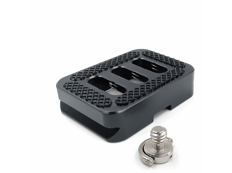 INF Kamera-Schnellwechselplatte für Schnellwechselplatte, Schwenk-/Neigeplatte SIRUI T005 TY-C10 Schwarz