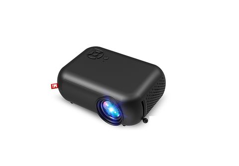 Proyector - Mini proyector portátil al aire libre, soporte 1080p teléfono  móvil mismo proyector de pantalla SYNTEK, 1920 x 1080 píxeles, Full-HD,  Negro