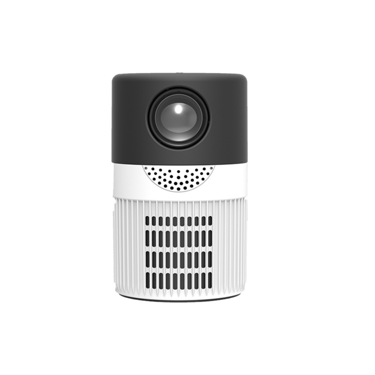Unterstützung Schwarz-Weiß-Projektor Micro Mini HD-Projektor Portable SYNTEK Beamer(Full-HD) 1080P