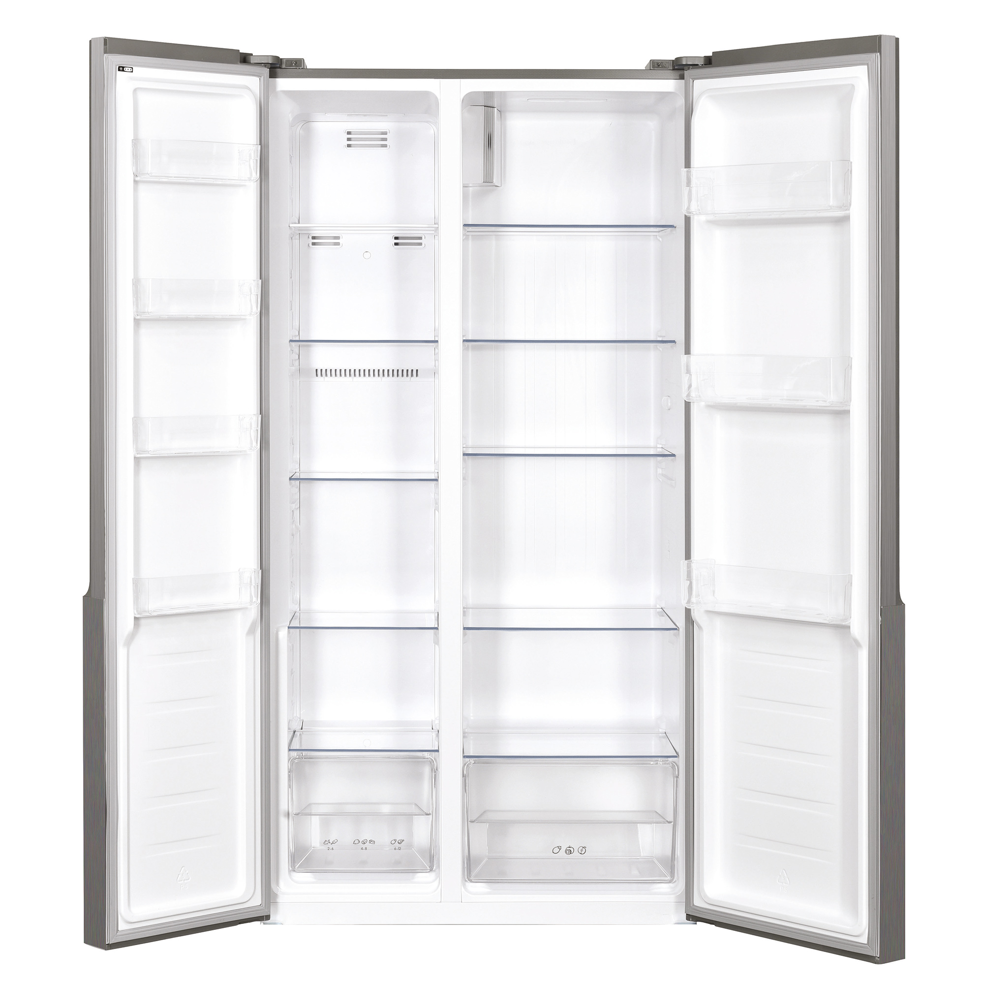 5172XN CANDY cm CHSBSV Side-by-Side Kühlschrank 177 (F, Inox) hoch,