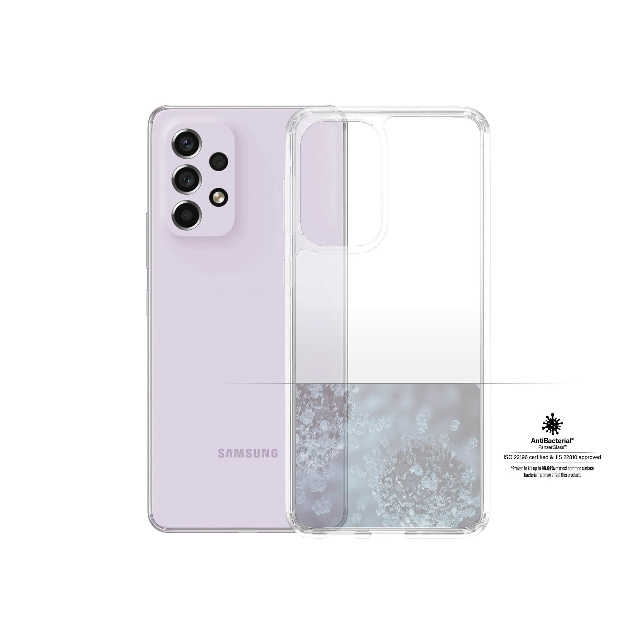 PANZERGLASS Transparent, Backcover, Transparent 5G, A33 Samsung