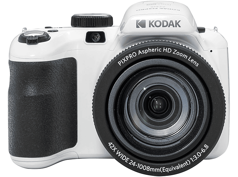 KODAK PixPro AZ425 weiss Digitalkamera weiß / schwarz-