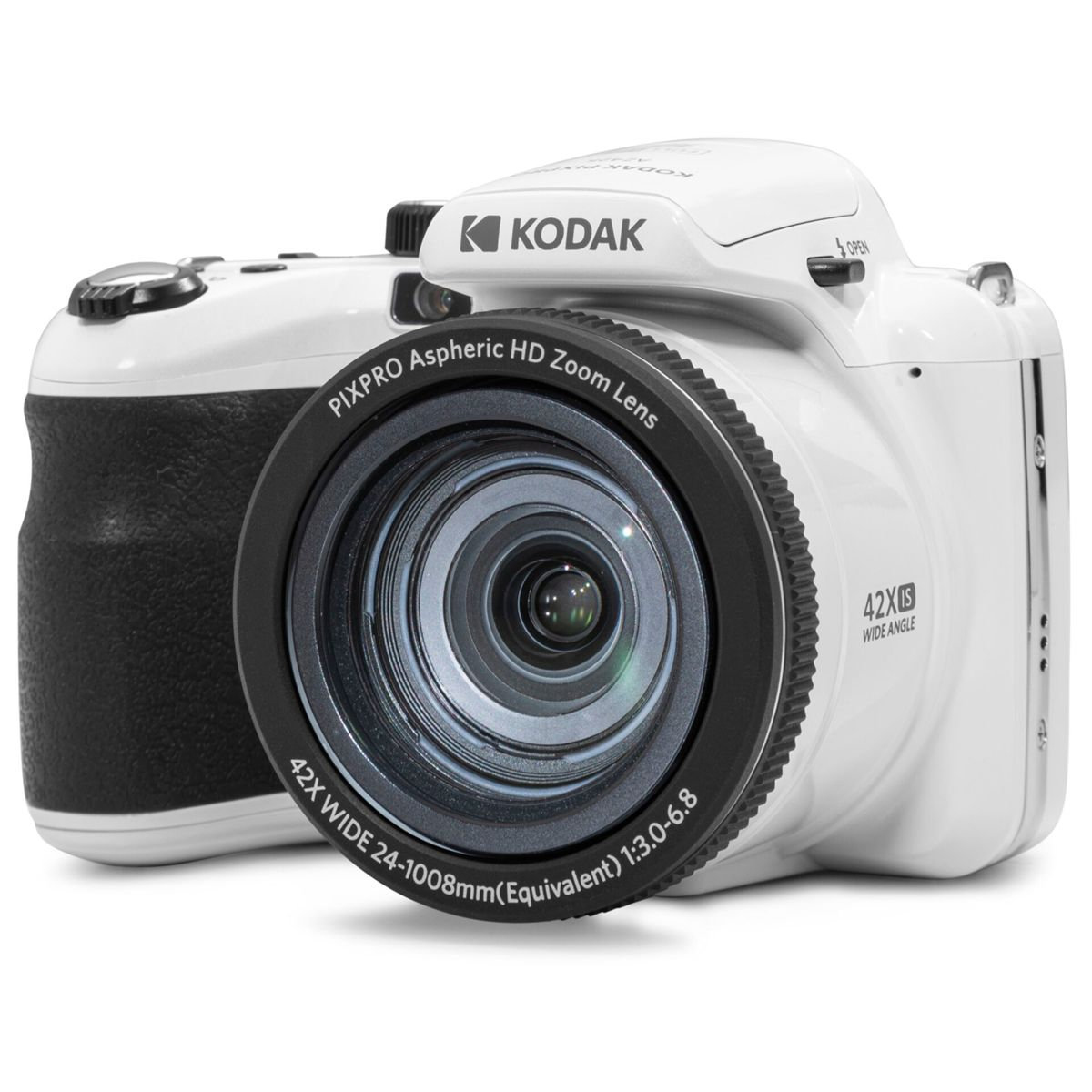 KODAK PixPro AZ425 schwarz- weiss / weiß Digitalkamera