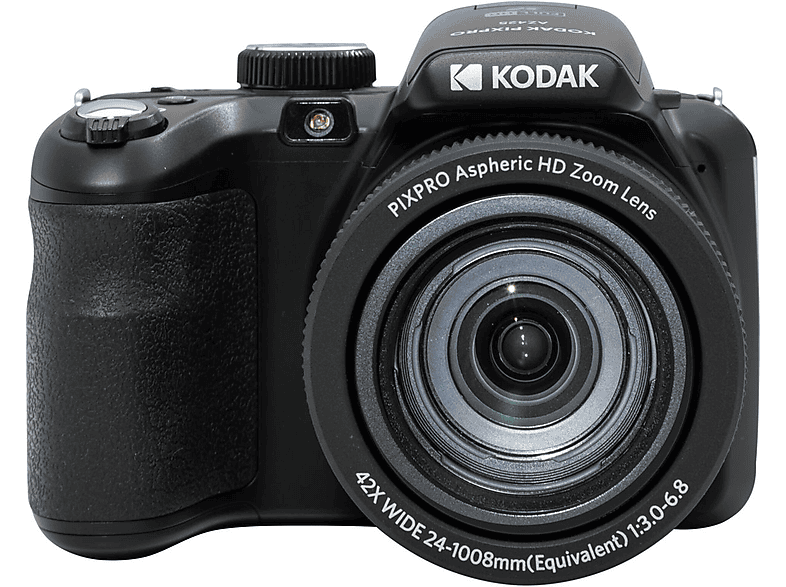 KODAK PixPro AZ425 Digitalkamera Schwarz | MediaMarkt