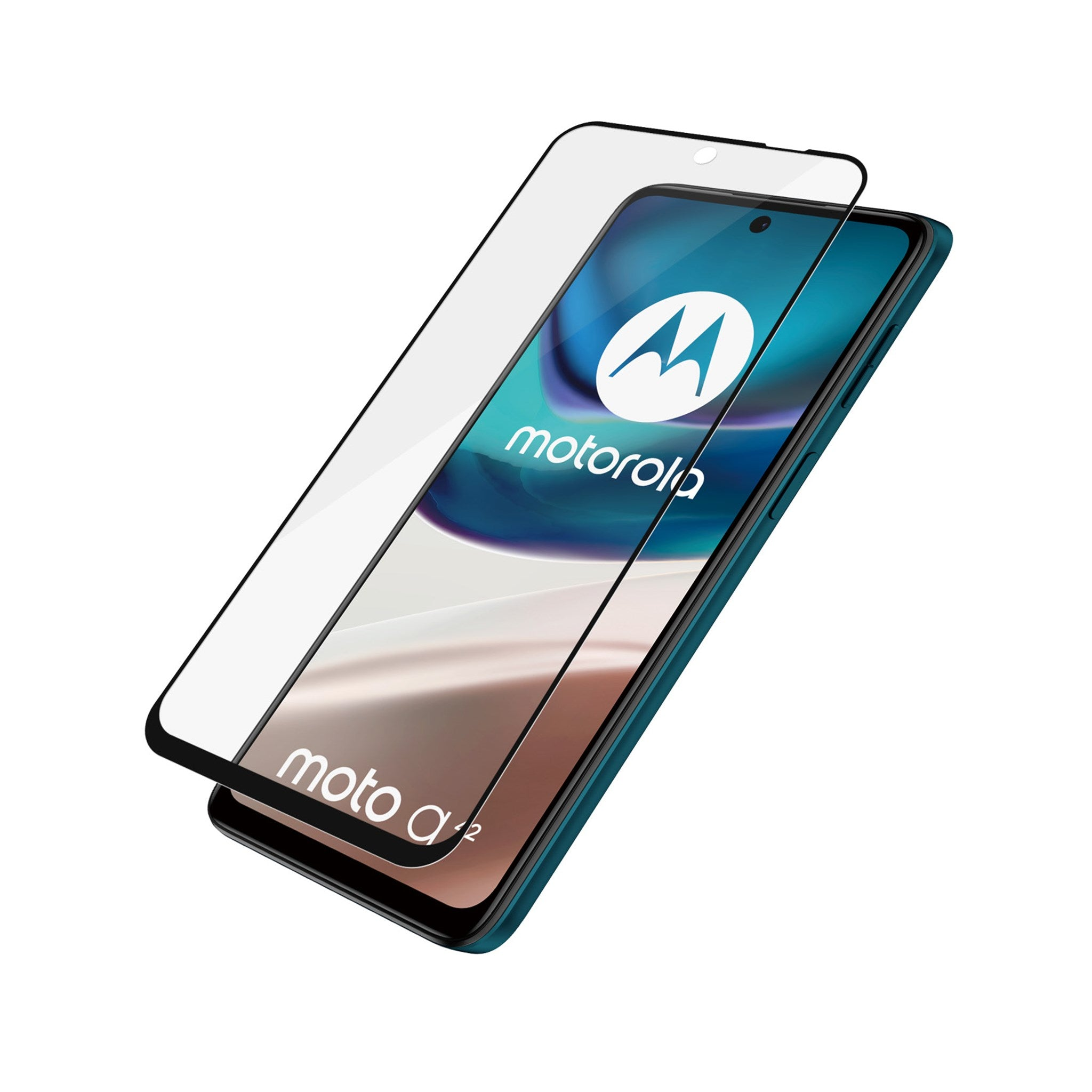 PANZERGLASS Ultra-Wide Displayschutz(für Motorola G42) Moto Fit