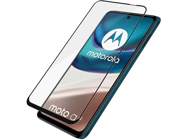PANZERGLASS Ultra-Wide Fit Displayschutz(für Motorola Moto G42)