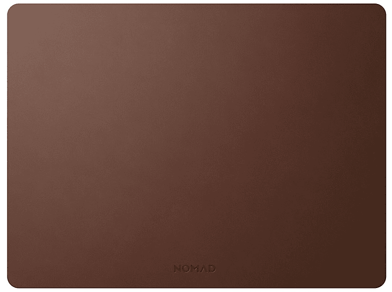 NOMAD Mousepad Rustic Brown Leather 16-Inch, Mauspad