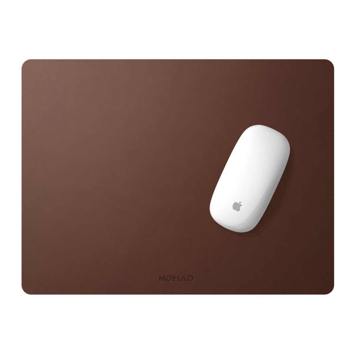 NOMAD Mousepad Rustic Brown Mauspad 16-Inch, Leather