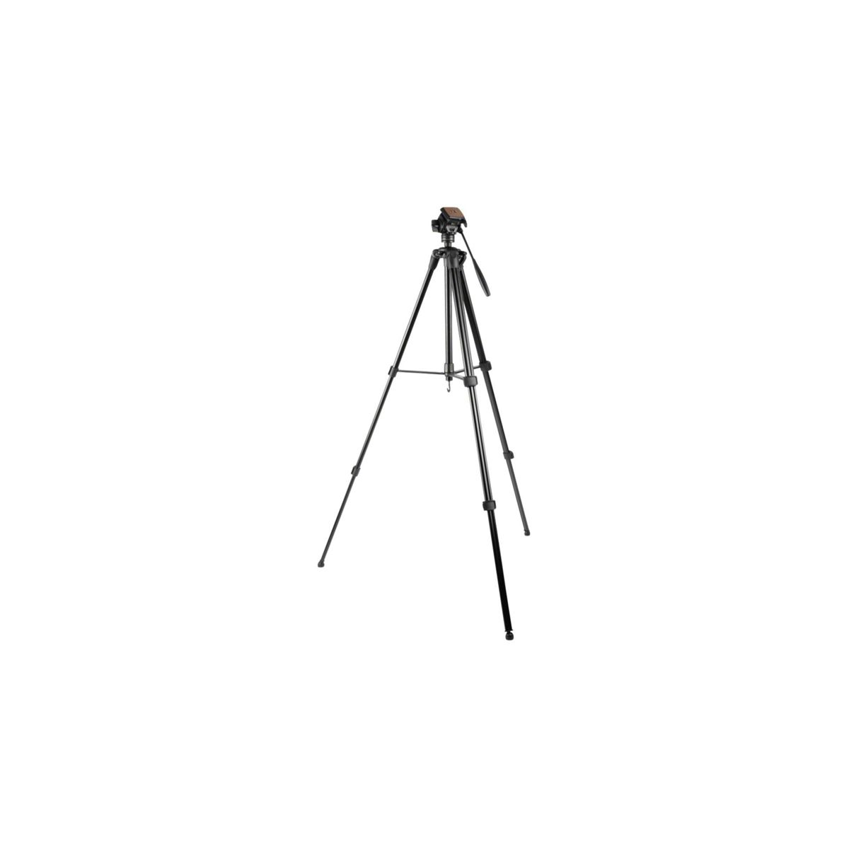 Semi-Pro WALIMEX offen 172,0 Höhe Dreibeinstativ, cm Stativ Neiger, mit 172cm schwarz, bis Fw-3970
