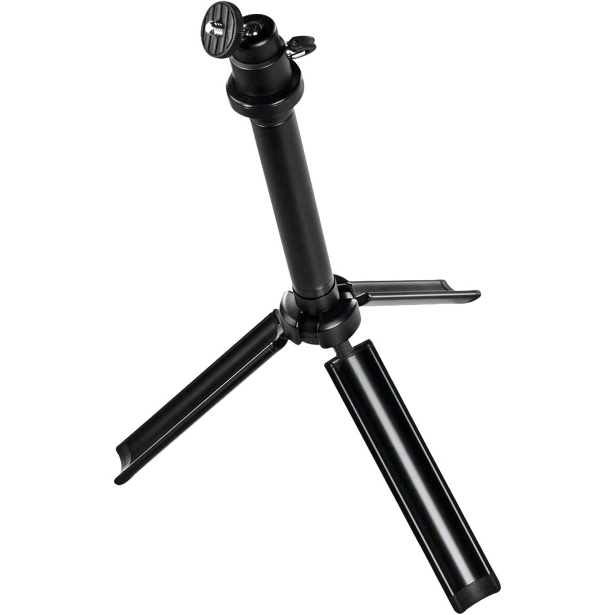 WALIMEX Easy Tisch- bis 38cm Höhe schwarz, 38,0 Tischstativ, offen Kamerastativ cm