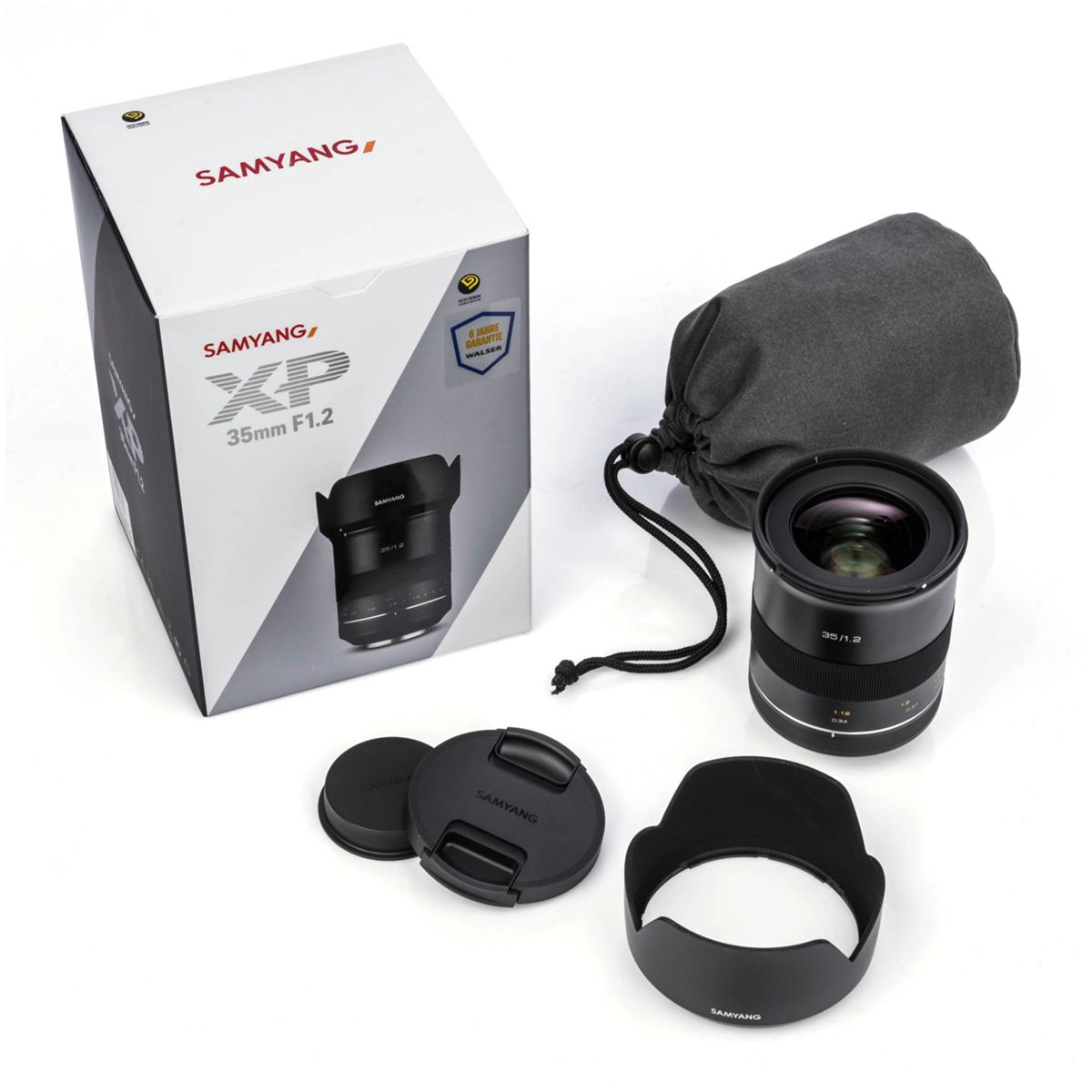 SAMYANG XP 1,2/35 Canon Canon EF-Mount für (Objektiv 1,2 EF