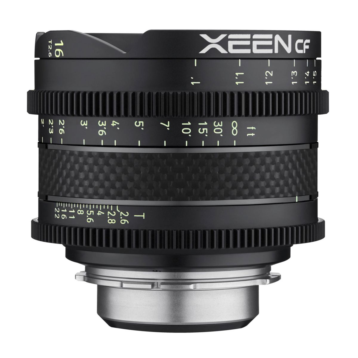 SAMYANG XEEN T 2,6/16 Cinema CF Vollformat (Objektiv EF 2:36 Canon für EF-Mount Canon