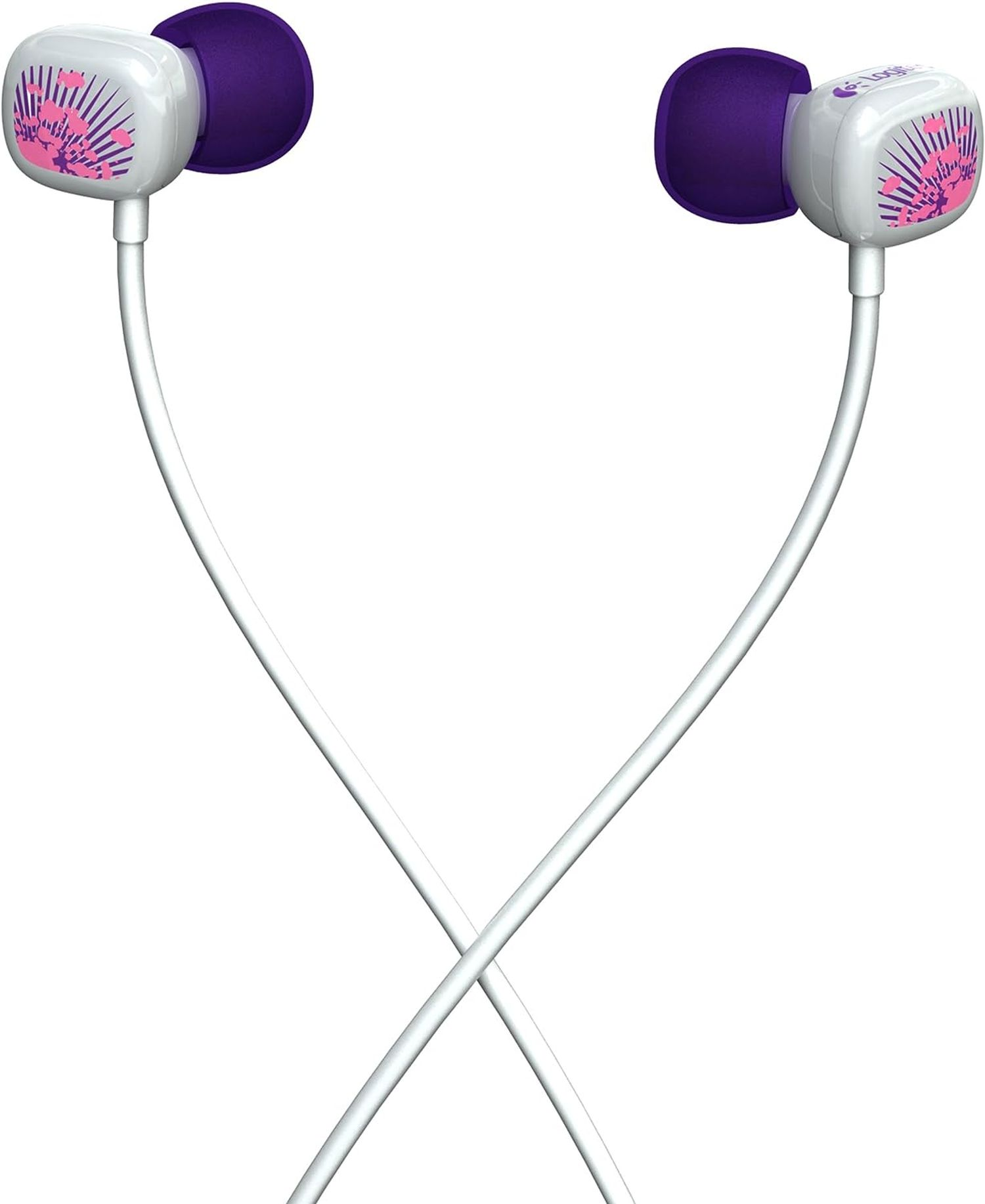 LOGITECH Kopfhörer Violett Ultimate In-ear 100, Ears