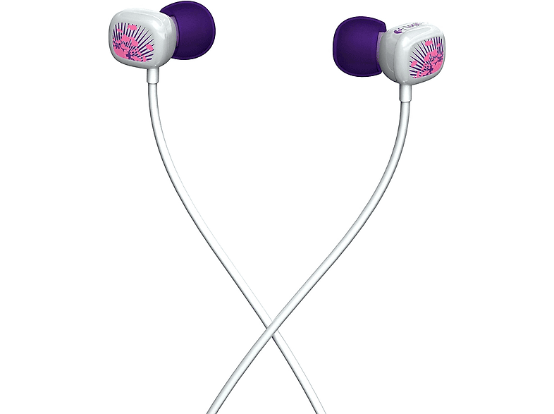 LOGITECH Kopfhörer Violett Ultimate In-ear 100, Ears