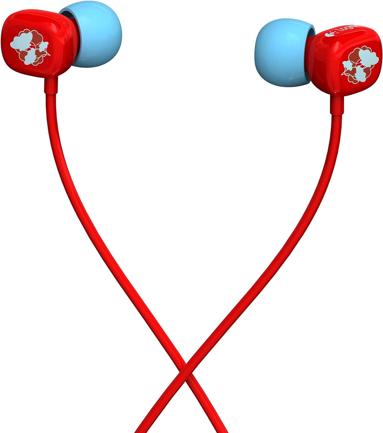 100, Ears In-ear Ultimate Kopfhörer LOGITECH Rot