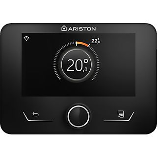 Termostato  - SENSYS HD BLACK (con hilos) ARISTON, Negro