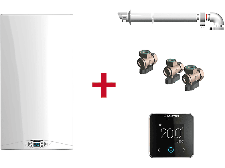 Caldera de condensación  - HS PREMIUM 24 (caldera + acc + termostato) ARISTON