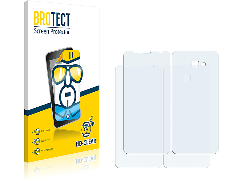 Schutzfolie(für BROTECT J4 klare Galaxy 2x Samsung Plus)