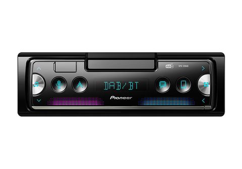Pioneer SPH-20DAB Autoradio avec support smartphone intégré, format 1 DIN,  radios FM/DAB+, USB, Bluetooth, Multicouleur, Application Pioneer Smart  Sync : : Auto et Moto