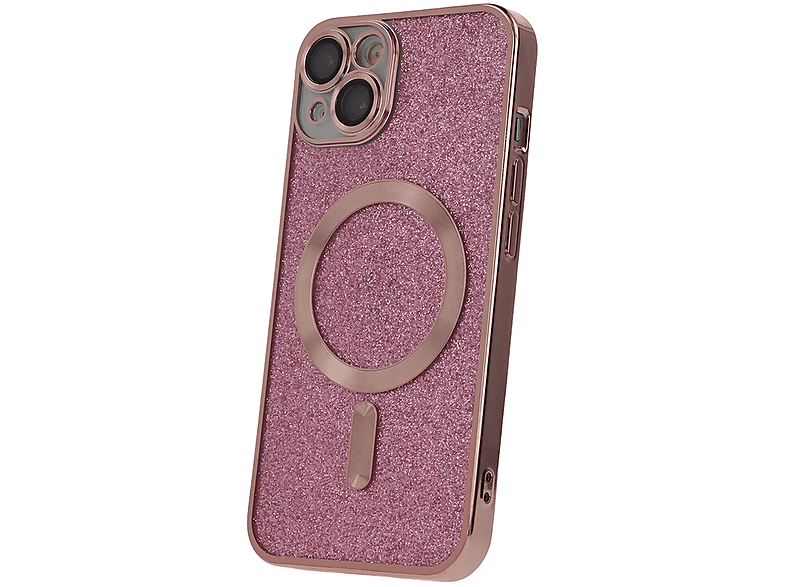 COFI Glitzer Hülle Pink Kameraschutz, Pro, iPhone mit 13 Backcover, Apple