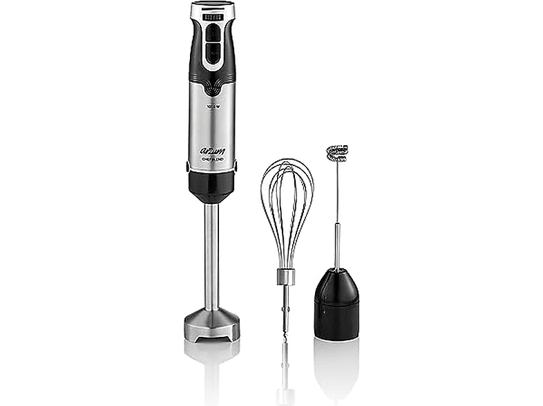 (1000 1000-Watt Watt) ARZUM Stabmixer Silber-Schwarz AR1160