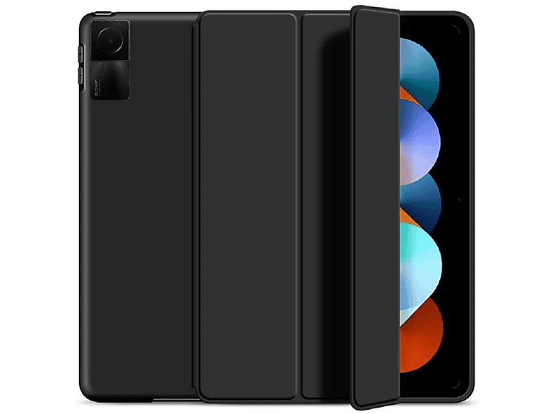 für Tablethülle TECHPROTECT Xiaomi Schwarz Tablettasche Bookcover Kunstleder,