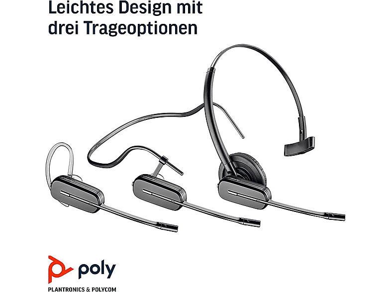 Plantronics HL10 – Sollevatore Meccanico Per Auricolari Telefonici, Accessorio Nero Compatibile Con Sistemi Cisco
