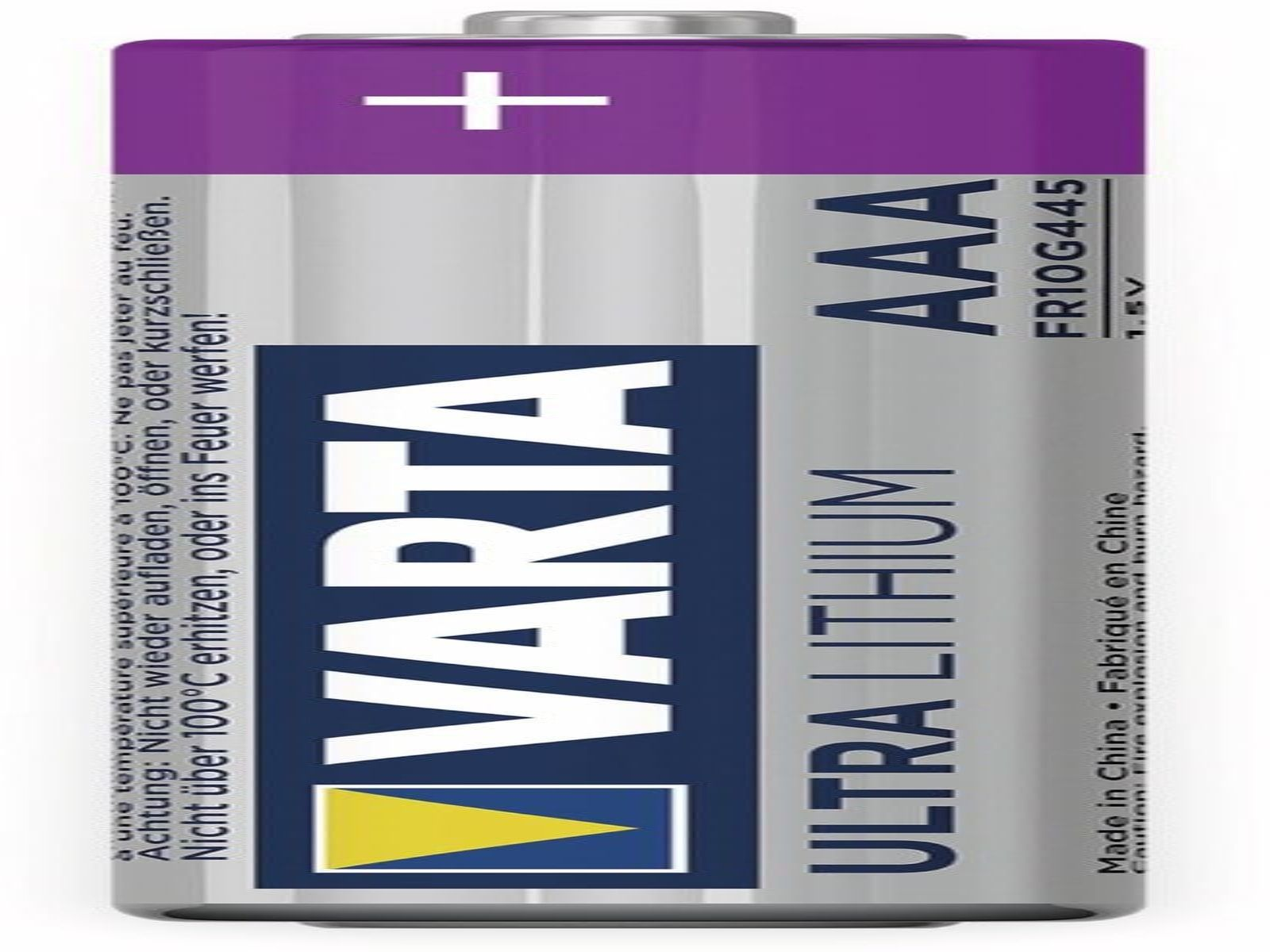 Lithium, 1.1 L92 Blister) Mando distancia VARTA AAA (4er 1.5 Micro Batterie Batterie, Ah Lithium Volt, Ultra