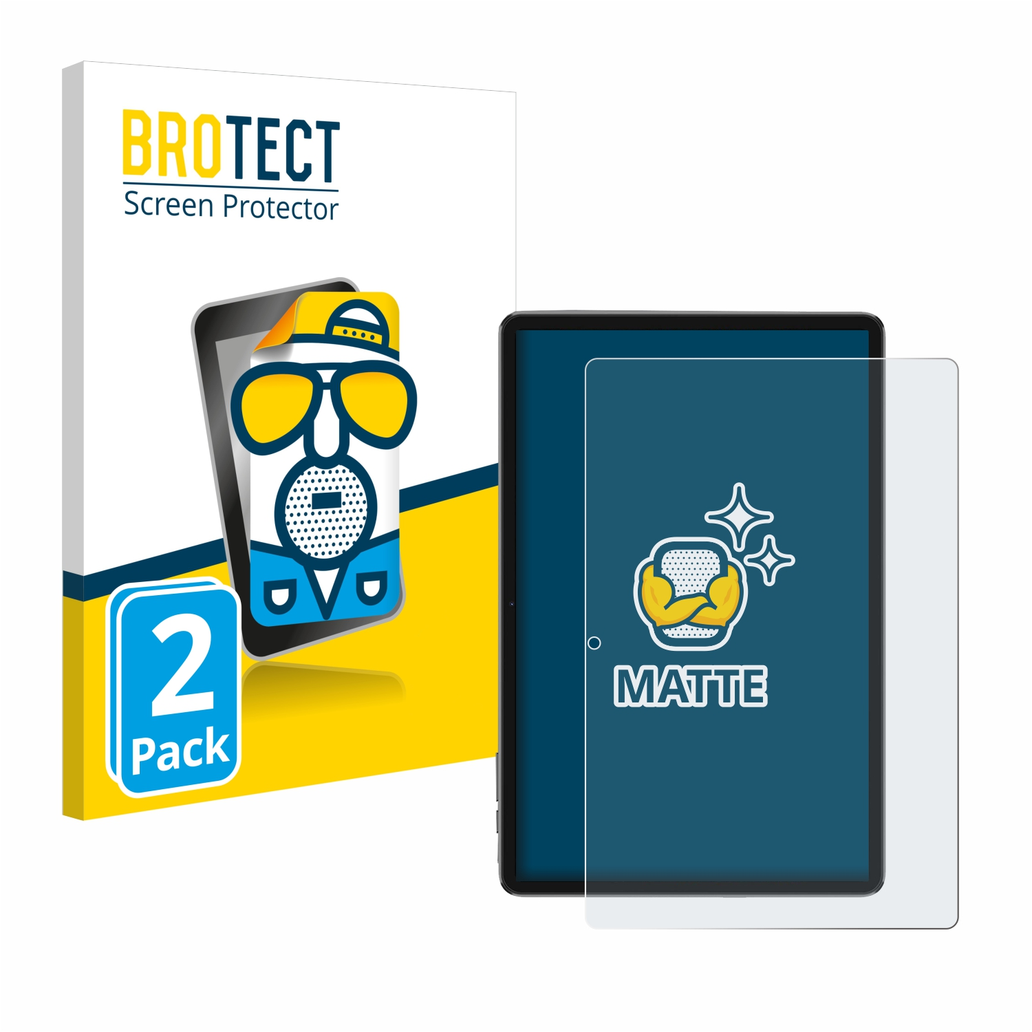 BROTECT 2x matte Schutzfolie(für Blackview WiFi) Tab 7