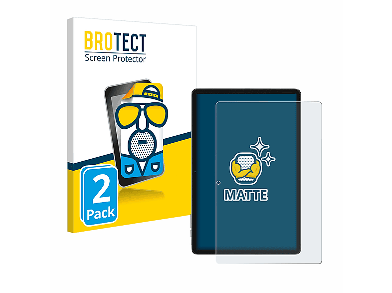 BROTECT 2x matte Schutzfolie(für Blackview Tab 7 WiFi)