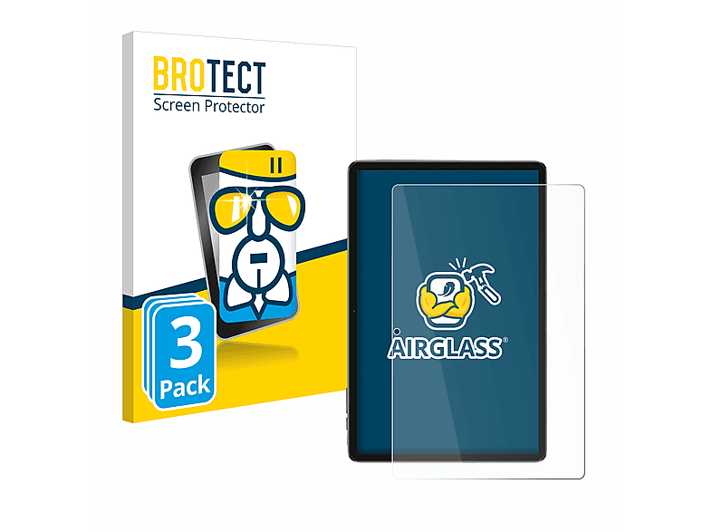 3x WiFi) Tab klare Schutzfolie(für BROTECT Blackview 7 Airglass