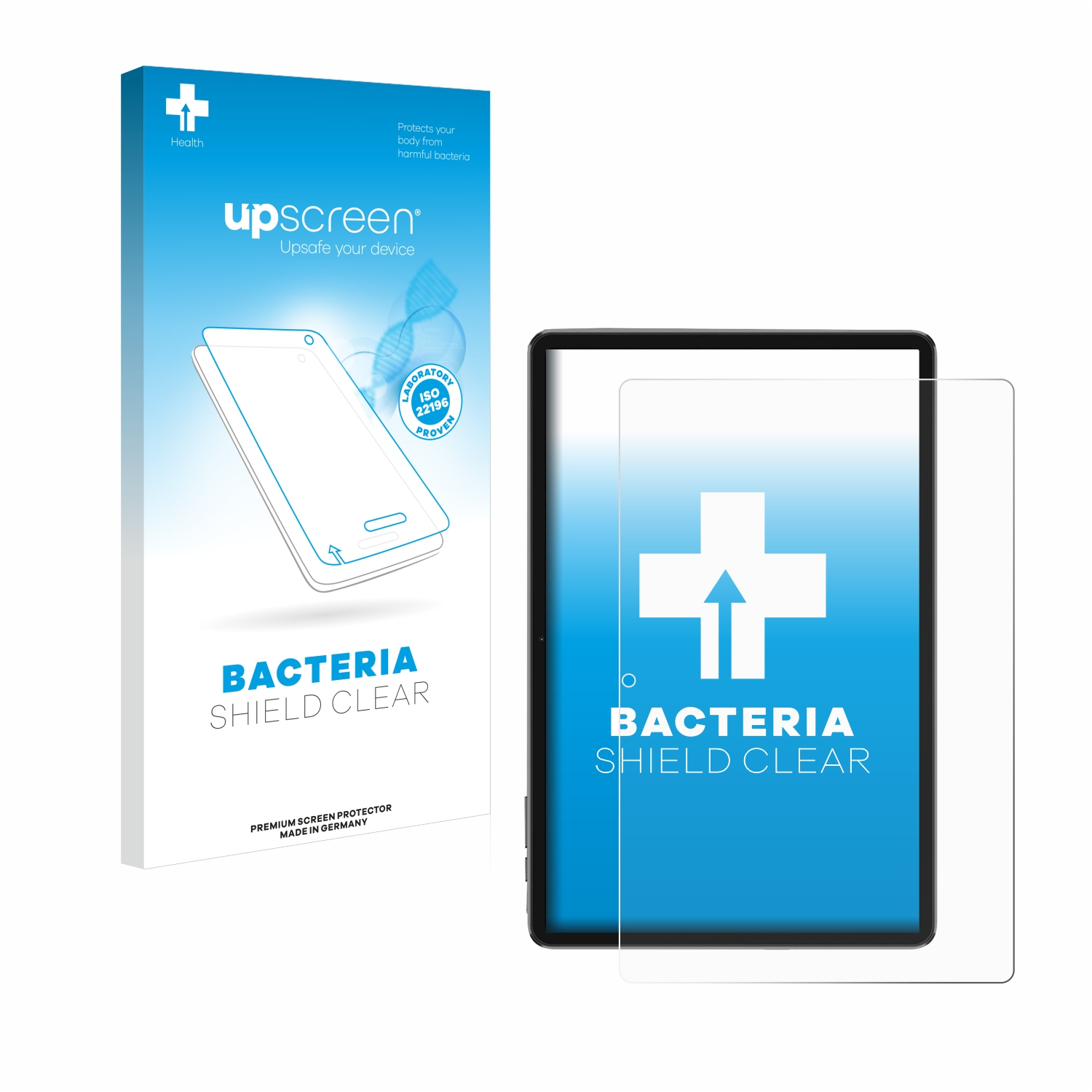 7 klare Blackview Schutzfolie(für Tab UPSCREEN WiFi) antibakteriell