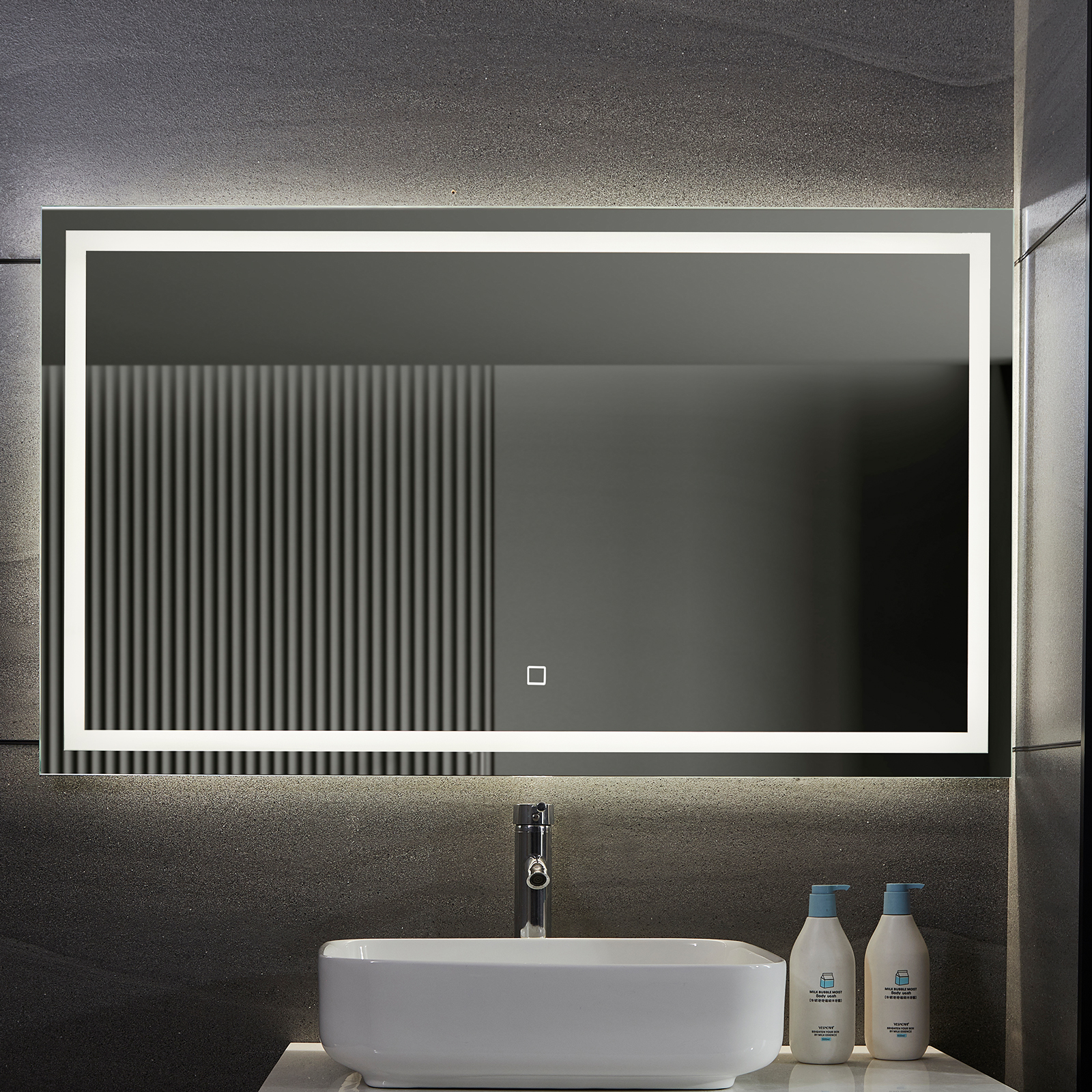 Badspiegel LED Spiegel AQUAMARIN