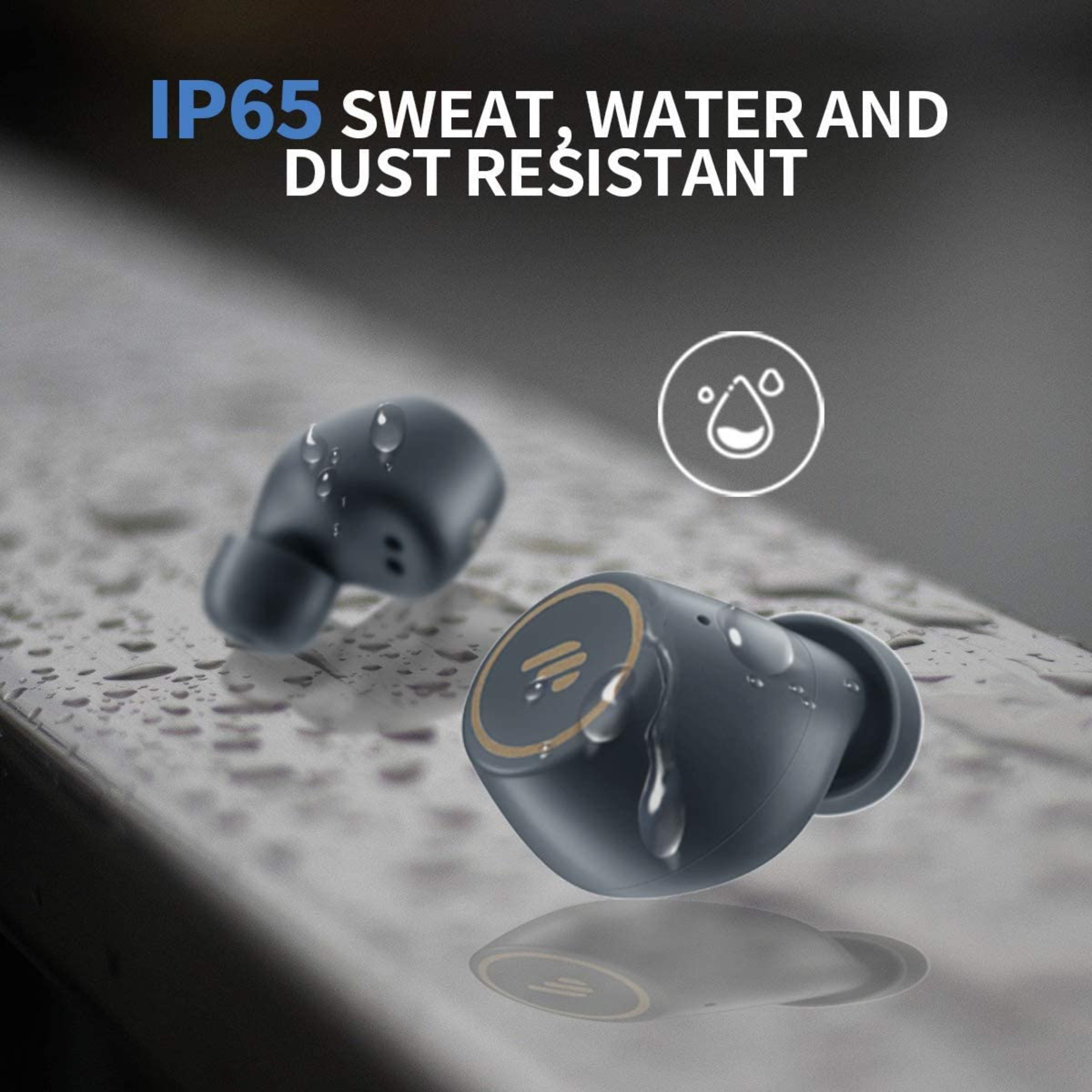 TWS1 Bluetooth-Kopfhörer In-ear EDIFIER PRO, Bluetooth Grau