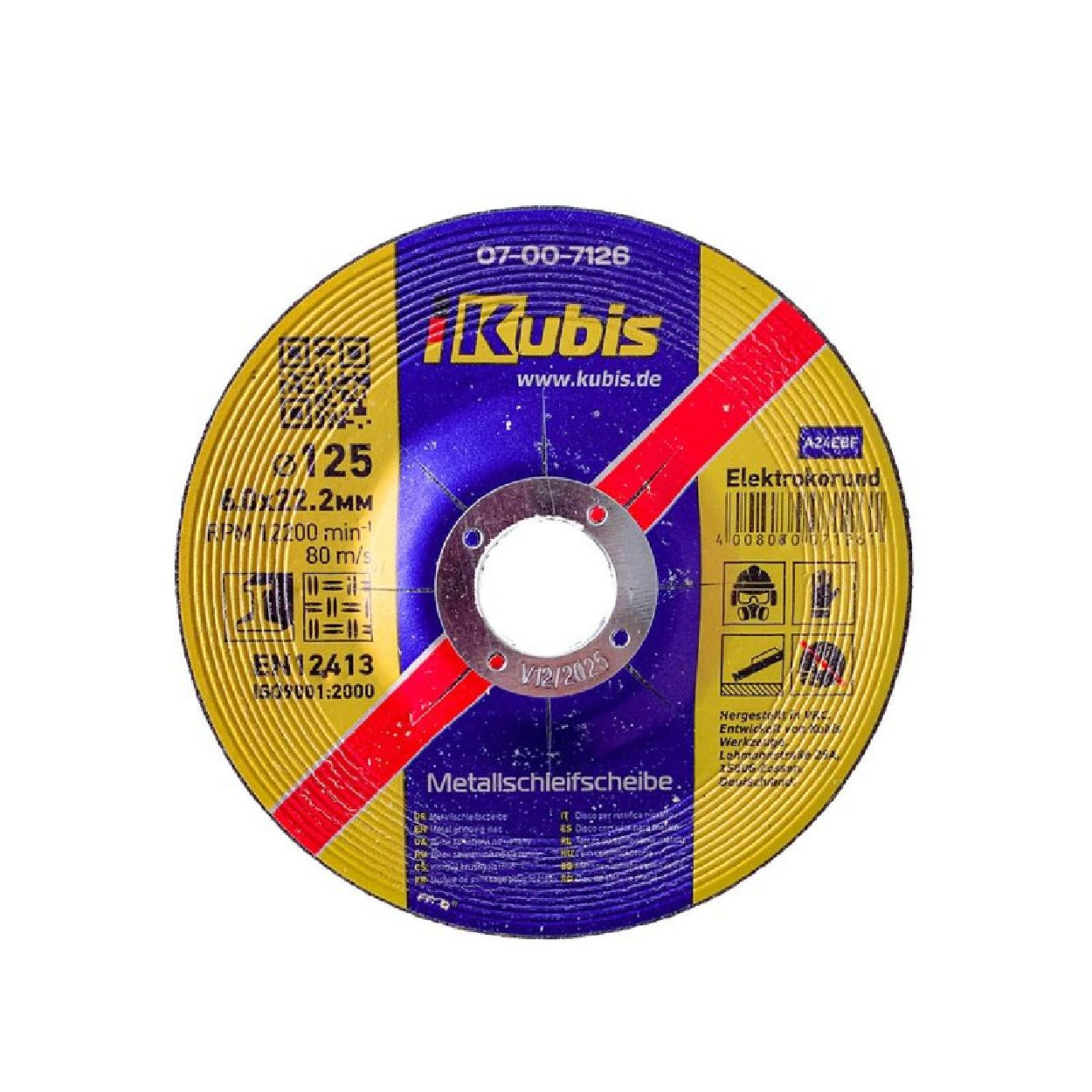 Trennscheibe KUBIS Multifunktionswerkzeug, INBUSCO KB07-00-7126-5 Transparent /