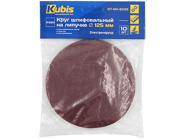 INBUSCO / KUBIS Schleifscheibe KB07-00-2032 Multifunktionswerkzeug, Transparent