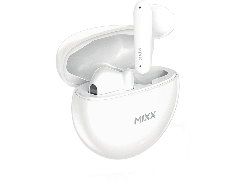 MIXX StreamBuds Play TWS Earphones - Vanilla Ice White, In-ear Kopfhörer Weiss