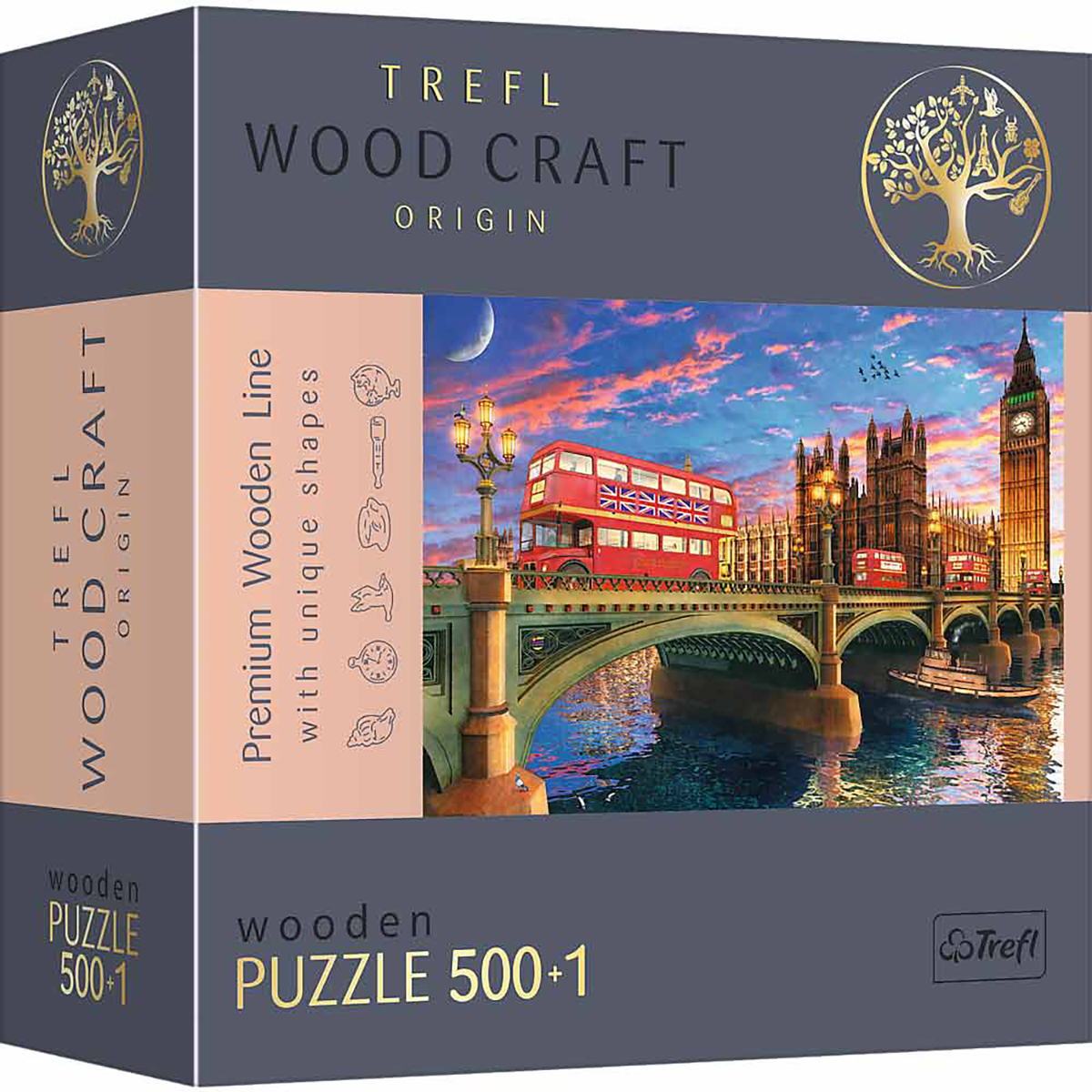 Big Puzzle von Palast Westminster, London Ben, TREFL