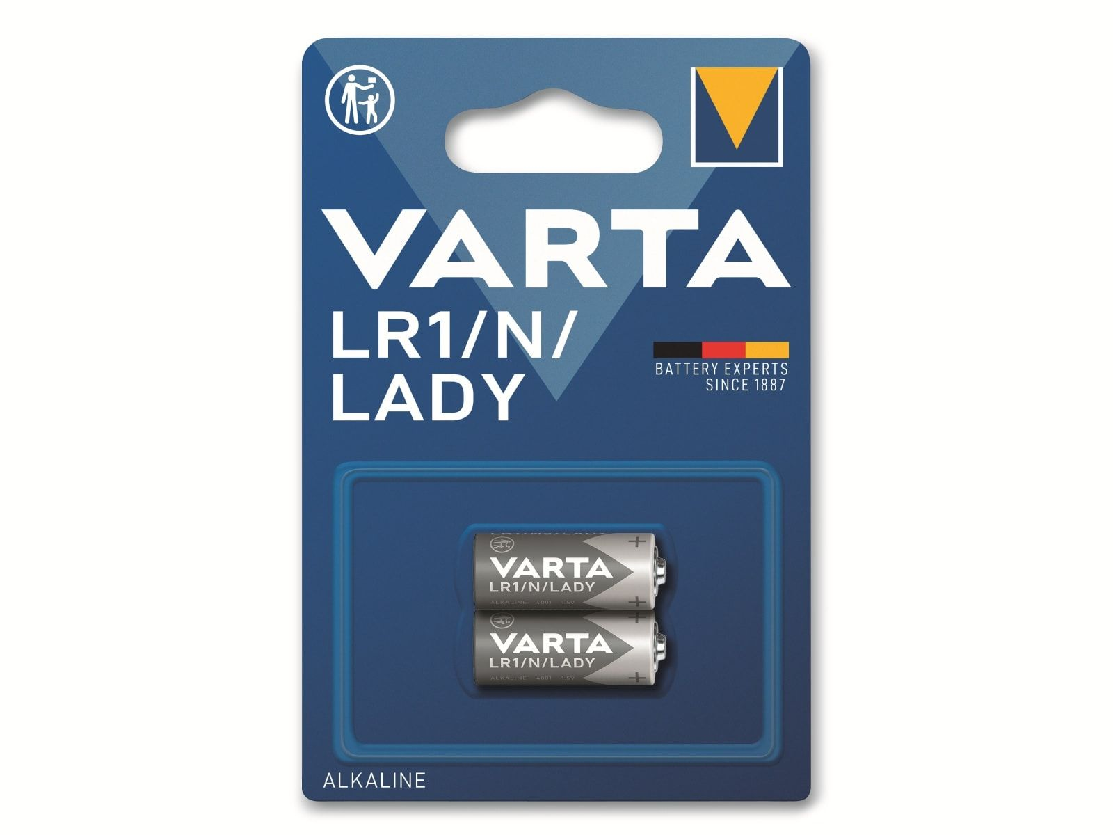 VARTA Varta Cons.Varta Batterie Electronics Batterie 4001 Bli.2 Alkaline LR1/N/Lady/Al-Mn