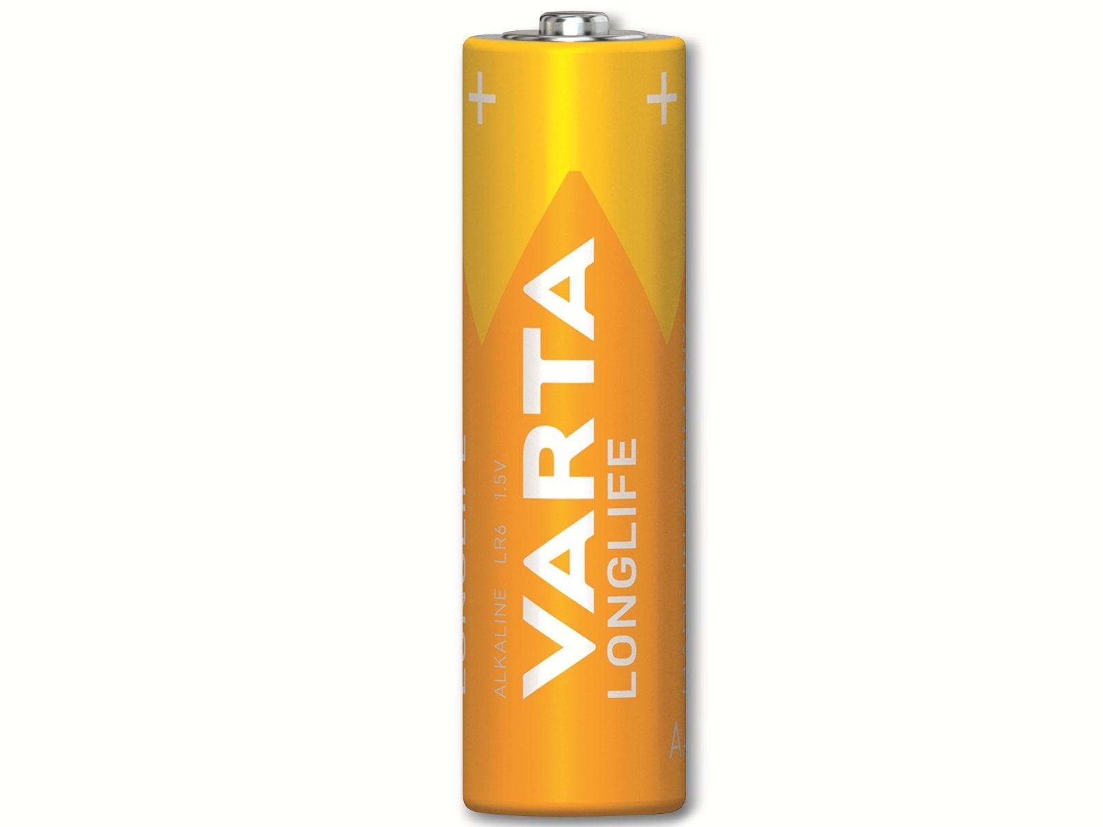 VARTA Batterie Alkaline, Mignon, AA, LR06, Batterie 8 Alkaline Stück Longlife, 1.5V