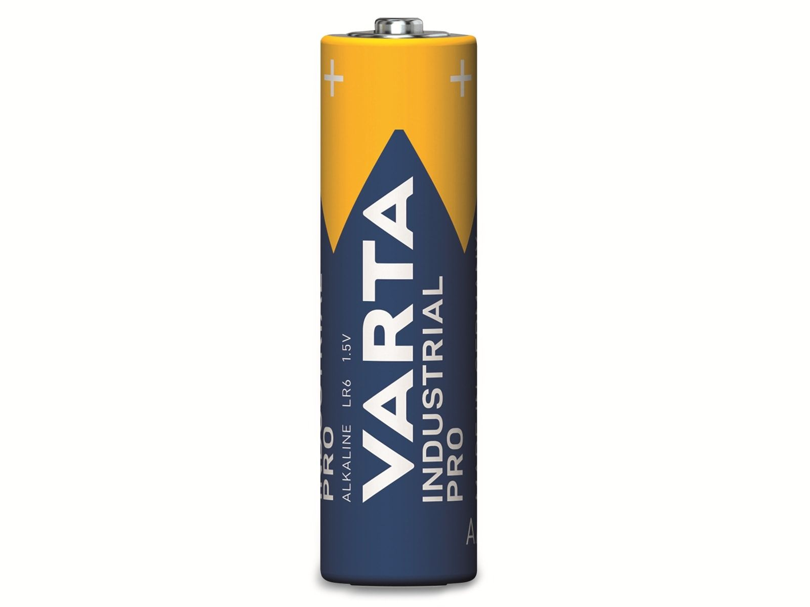 VARTA Batterie Alkaline, Mignon, 1 Industrial AA, Pro, Alkaline 1.5V, LR06, Batterie Stück