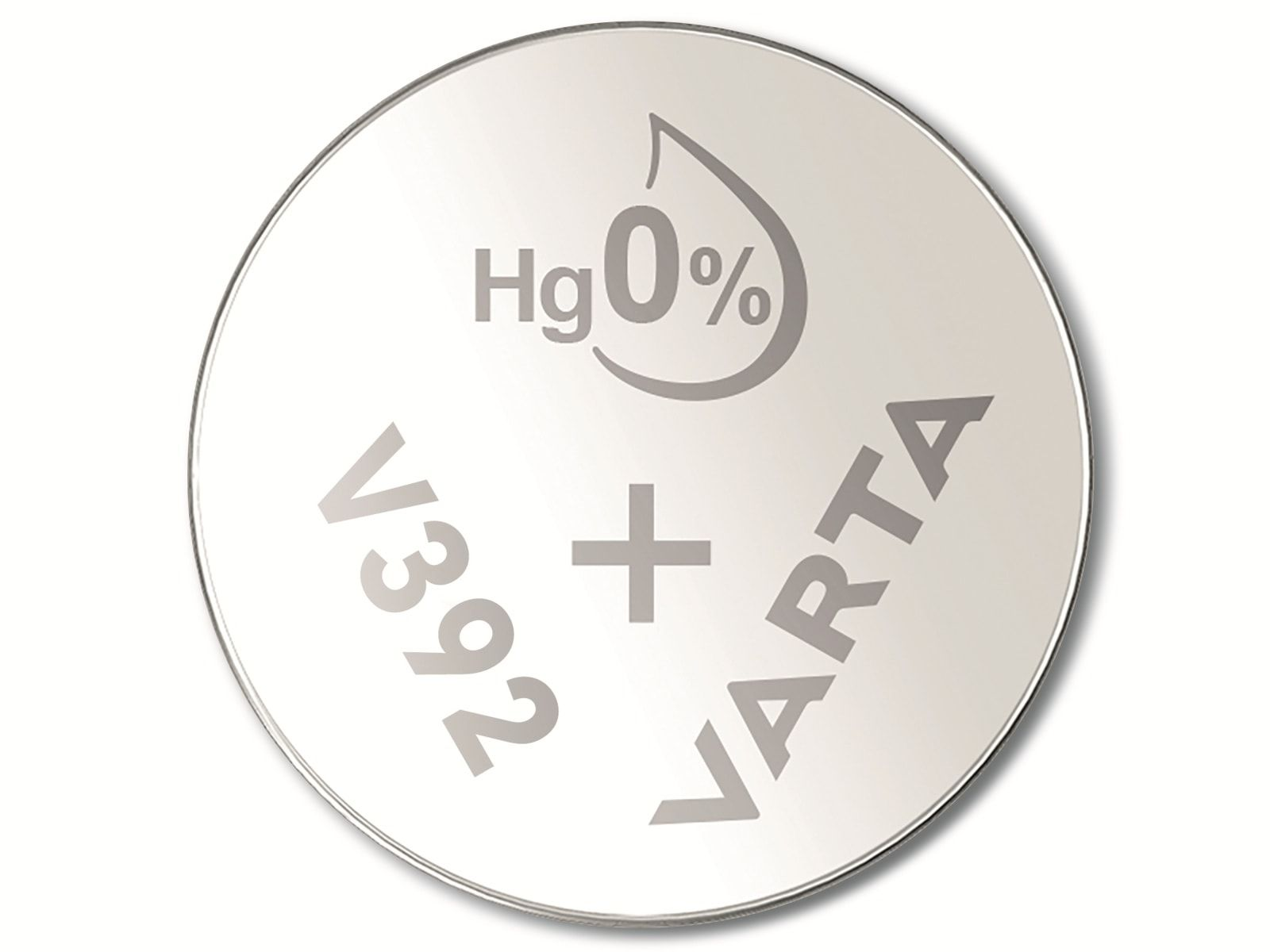 Silver 1.55V, Knopfzelle 10 Silberoxid Oxide, Stück Knopfzelle VARTA SR41, 392