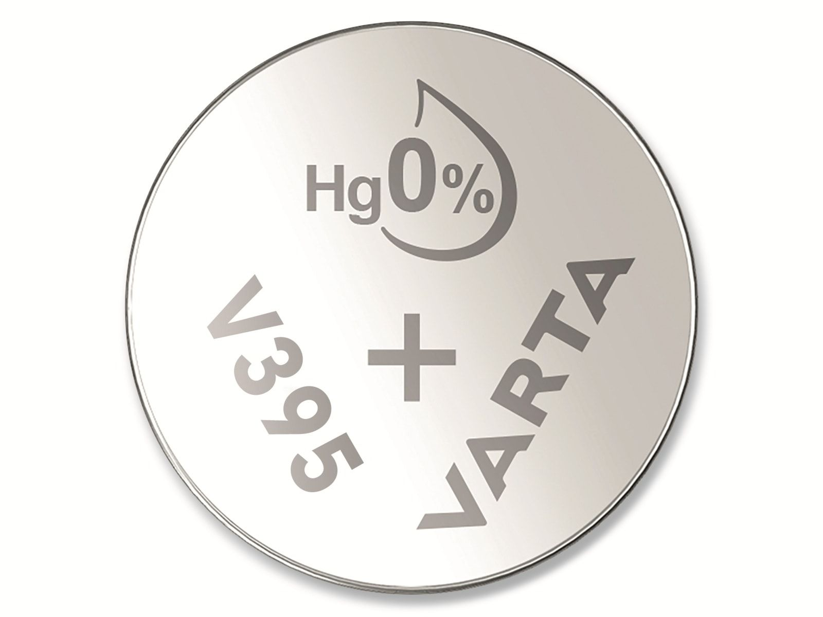 VARTA Knopfzelle Silver Stück Uhrenbatterie 10 SR57, Oxide, 1.55V, 395 Silberoxid