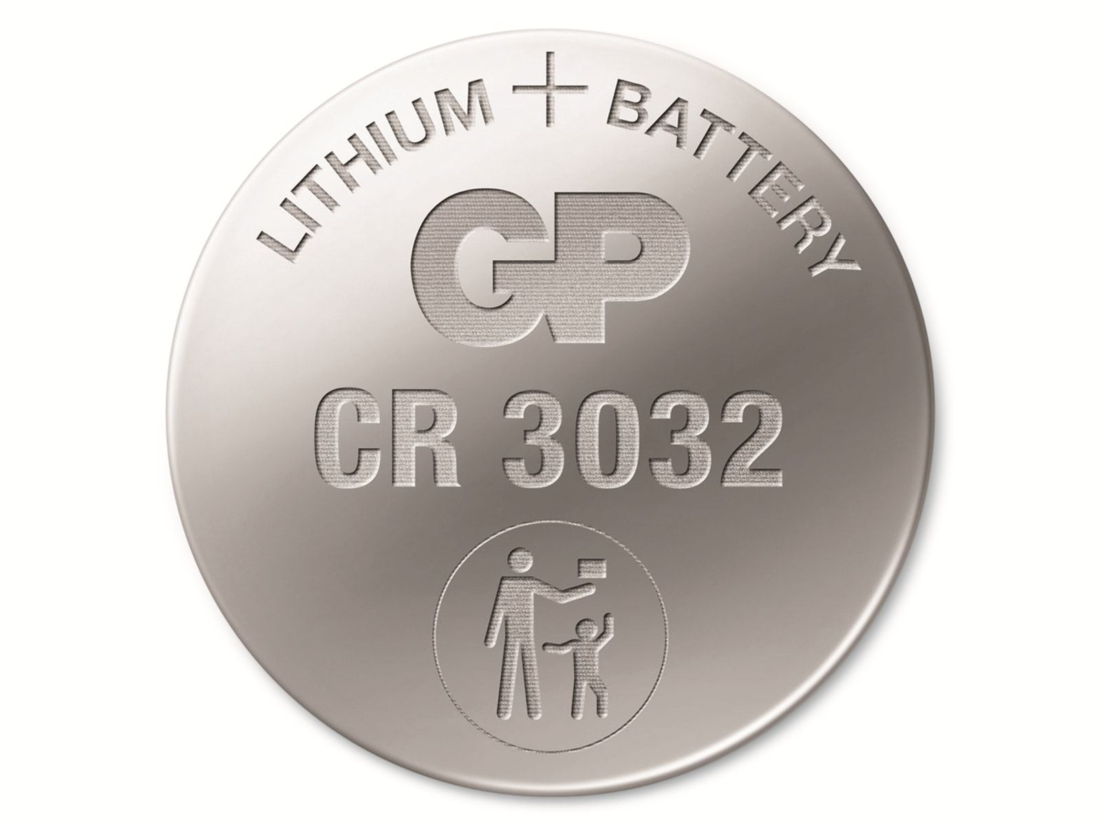 GP Lithium-Knopfzelle CR3032, 3V Lithium Knopfzelle